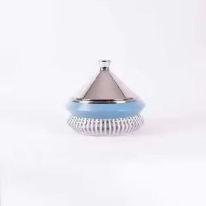 Juego de 3 Cazuelas para Crema, Recipientes Térmicos Premium de Acero Inoxidable con Asas Decorativas con Aspecto de Madera - Product Image 2