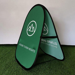 Banderas Pop-Up Personalizadas de Malla de Polipropileno Transpirable, Multiforma, con Correa Ajustable de Alta Calidad y Fácil Instalación - Product Image 4
