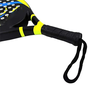 Raqueta de Pádel Flyingkick Enterprises FK-604 Teardrop, Núcleo de Fibra de Carbono, Empuñadura de Espuma EVA Antideslizante, Overgrip, 4 1/4, Ligera - Product Image 1