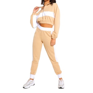 Trajes de sudor de invierno bordados para mujer 2025 sudaderas con capucha y conjuntos de joggers chándal para un ejercicio cómodo - Product Image 1