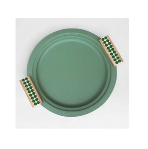Prime Quality Iron Food Serving <b>Tray</b> Oval Shape Customized Size Chocolates <b>Snacks</b> <b>Tray</b> For Best Selling - Product Image 5