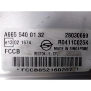 โมดูลควบคุมเครื่องยนต์ Rexton ปี 2001-2012 มือสอง ของแท้ รหัส 6655400132 - Product Image 6