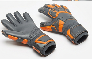 Gants de gardien de but de football Elite avec paume antidérapante en cuir PU et fermeture auto-agrippante, gants de sport unisexes - Product Image 3