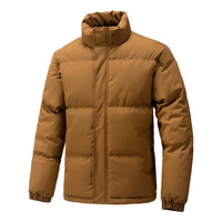 Blouson Bomber Unisexe Hiver Ample à Capuche et Col Montant Brodé avec Logo Personnalisé – Prix Usine CN Bangladesh