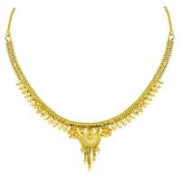 En gros, Parure de bijoux en laiton plaqué or 14K 18K 24K micron, comprenant des colliers courts au design traditionnel, style Indo-Occidental