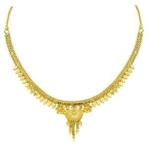 Wholesale Brass 14K 18K 24K Micron Gold Forming Short Necklaces Traditional Design Jewelry <b>Set</b> Indo-Western Fashion Jewelry <b>Set</b> - Product Image 5