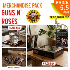 ชุดสินค้า GNR พวงกุญแจ แผ่นรองแก้ว และกล่องสี งานแฮนด์เมด - Product Image 1