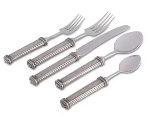 <b>Classic</b> Stainless Steel Flatware Set with High Mirror Polish for Wedding Dining Use - Product Image 5