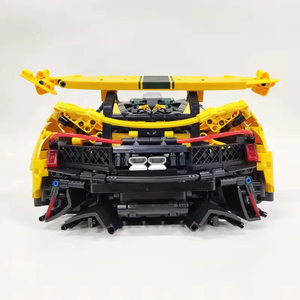 Bloques de Construcción de Auto Deportivo, Modelo a Escala 1:8, 3316 Piezas, Plástico, Funciona con Batería, Juguete de Ensamblaje para Adolescentes y Niños, Regalo, Estático 91101 - Product Image 4