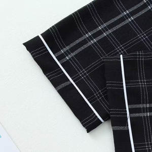 Conjunto de Pantalones y Camisa a Cuadros de Manga Larga, Diseño Casual 2026 Adecuado para todas las estaciones como ropa de estar por casa. - Product Image 5