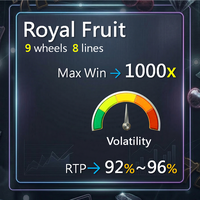 Royal Fruit 30Y Factory High-Yield Skill Game Bord met Stabiel Logisch Algoritme