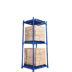Estantes apilables Estantes Sistemas de estanterías de palés ajustables Logística eficiente Almacenamiento de almacenes y organización Estantes de almacenamiento - Product Image 1