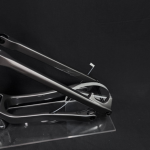 إطار دراجة كهربائية جبلية CEF69 معدني رمادي اللون، إطار 29 بوصة مع محرك Bafang M560 وبطارية 835 واط/ساعة، دراجة كهربائية إندورو بتعليق كامل وإطار كربوني - Product Image 5