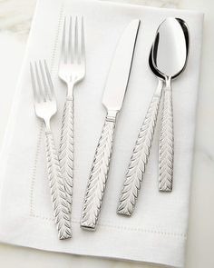 Silver Plated Metal Dinner Set Classic Twisted Handle <b>Mirror</b> Polish Knife Fork Spoons Wedding Utensils Durable Long Handle - Product Image 2