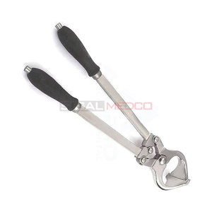 Pince de Castration Chirurgicale Vétérinaire Burdizzo 16 pouces, Émasculateur Coupe-foie, Équipement Élevage Durable Robuste en Acier Inoxydable Allemand - Product Image 5