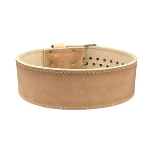 เข็มขัดยกน้ำหนักแบบเดี่ยว IPF Approved Gym Workouts Back Support รุ่น Custom 10MM Pioneer Cut Suede Leather Powerlifting Belt - Product Image 2