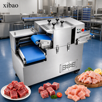 Machine à découper la viande congelée automatique, haute capacité, pour bœuf, porc, poulet, en cubes, pour usage commercial en restaurant