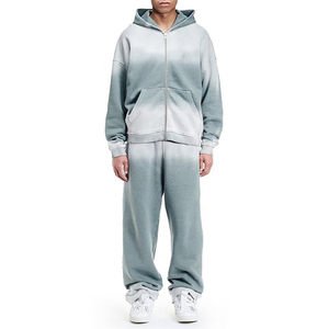 Conjunto de Sudadera con Capucha y Pantalones Deportivos de Algodón Extra Grande para Hombre, Estilo Urbano, Marca Privada, Fabricante OEM ODM - Product Image 4
