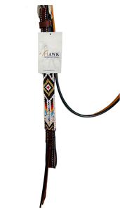 Headstall de cheval de course de style occidental personnalisé de haute qualité en cuir de conception perlée à prix compétitif - Product Image 4