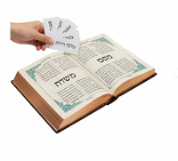 Bibles hébraïques personnalisées de luxe, Tanakh, Siddur, impression offset, bord doré, livres religieux en carton, fabricant OEM/ODM