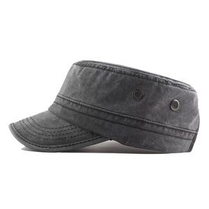 Casquette de style cadet en gros – Qualité supérieure, ajustable, unisexe, protection solaire extérieure, respirante, mode décontractée, streetwear, durable - Product Image 6