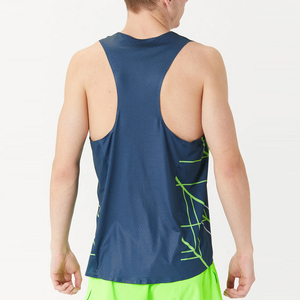 Maillots d'entraînement sublimés sur mesure, couleurs vives sans décoloration, uniformes d'athlétisme, toucher doux, séchage rapide, gilets de course - Product Image 3