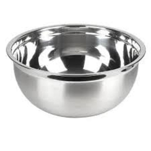Bol en métal poli au design minimaliste, compatible lave-vaisselle, pour servir les aliments, bol de cuisine, vaisselle, bol de service - Product Image 2