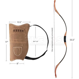 Arnés de Cuero para Arquería para Hombre, Calidad Premium, Construcción Resistente, Correa de Hombro Ajustable, Transporte Cómodo, Equipo para Práctica de Caza - Product Image 4