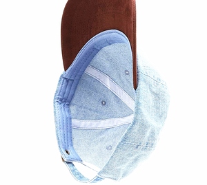 Vêtements d'extérieur professionnels d'hiver pour la ville, casquette en jean réversible personnalisée à séchage rapide, mode 2026 - Product Image 3