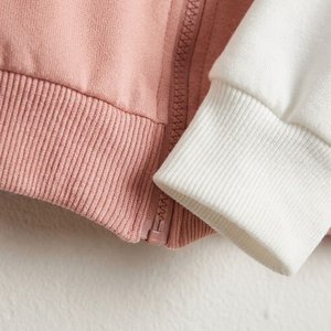 High Quality Custom Logo Cotton Long Sleeve Pullover Women Crop <b>Top</b> Hoodie Gym Clothing Outdoor Fitness Crop <b>Top</b> Hoodie - Product Image 5