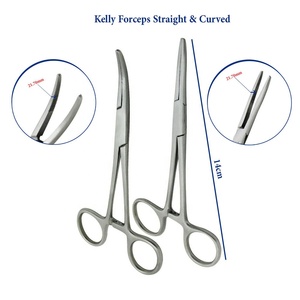Pinces Kelly de haute qualité 5,5 pouces en acier inoxydable, pinces de blocage professionnelles manuelles pour usage en soins intensifs, ORL, chirurgical et premiers secours - Product Image 6