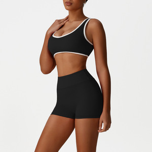 Sujetador Deportivo Bigwood Sports Rosa sin Costuras con Encaje, Soporte Medio, Transpirable, de Secado Rápido, Spandex/Nylon, para Yoga, Running y Entrenamiento - Product Image 3