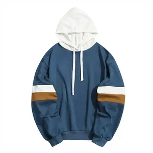 Custom Printed Hooded Eco-Friendly Breathable Cotton <b>Fabric</b> Pullover Sweatshirt for Men Daily Wear Fashion Premium - Product Image 4