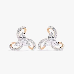 New Luxury Manufactured Moissanite Diamond <b>Earrings</b> for Women Certified Brilliant Round Cut Sustainable Fine Available For Sale - Product Image 2
