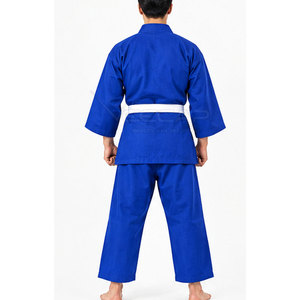 Uniforme de Karate, Tela Cómoda, Ropa de Entrenamiento de Artes Marciales, Cintura Ajustable, Acabado Limpio, Ropa Flexible para Práctica - Product Image 4