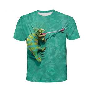 T-shirt imprimé pour homme, style streetwear vintage respirant, de haute qualité, hip-hop, col rond - Product Image 2