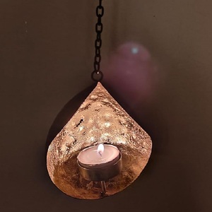 Luxurious Golden Bird House Shaped Iron <b>Tea</b> <b>Light</b> Holder Eco-Friendly Handmade for Home Shop and Bar Christmas Decoration - Product Image 3