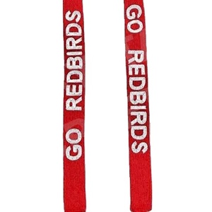 Go redbirds สายรัดกระเป๋าลูกปัดสีทองสีขาวที่ออกแบบมาอย่างมีเอกลักษณ์อุปกรณ์เสริมที่ทันสมัยพร้อมสายรัดลูกปัดสำหรับกระเป๋า - Product Image 1