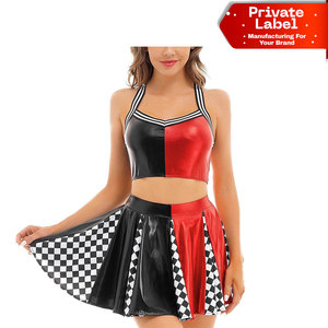 ODM Wholesale Cheerleading uniform <b>Custom</b> Label Sublimated Match <b>Dress</b> Customized Brand Logo Cheerleading uniform Blank Team - Product Image 1