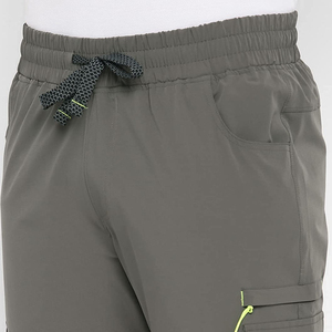 Manufactures Gray Quick Dry Cargo Sweatpants Elastic Waist Drawstring Casual Joggers with Pockets Autumn Wear Trousers For Sale - Product Image 5
