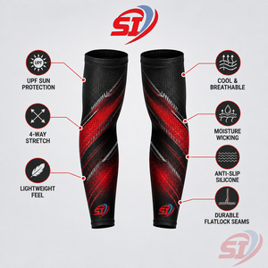 Mangas de Ciclismo Personalizadas con Impresión, Secado Rápido, Protección UV, Antideslizantes, Fabricante Mayorista - Product Image 4