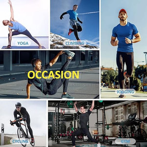 Leggings de sport pour homme, taille haute, sur mesure, en spandex/polyester, pour la mode et le fitness. - Product Image 6