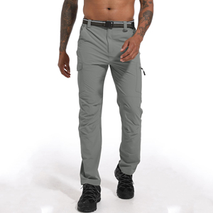 Pantalones de senderismo de alto rendimiento, material resistente al agua con tela elástica para actividades de trekking, montañismo y camping. - Product Image 1