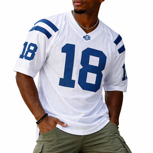 Maillots de football vintage décontractés Coupe du Monde de football 2026, 100 % polyester, haute qualité, pour équipes et clubs - Product Image 1