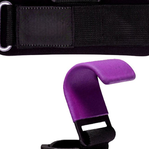 Ganchos de Powerlifting para Gimnasio y Deportes, Soporte para Muñecas, Neopreno Resistente, Transpirable, Portátil, Antideslizante, Unisex - Product Image 6