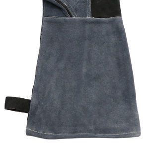 Gants de soudage en cuir isolants thermiquement, gants de soudage TIG en cuir, paire de gants de protection en cuir de vachette pleine fleur de 14 pouces - Product Image 4