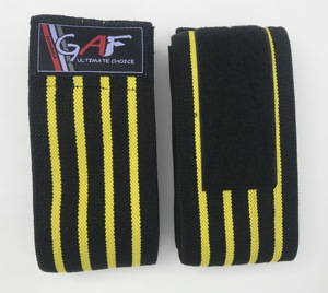 สนับเข่า GAF Pair 7 มม. สำหรับยกน้ำหนัก ระบายอากาศได้ดี กันลื่น ผลิตจากไนลอนและผ้าฝ้ายหนา สำหรับผู้ชายและผู้หญิง - Product Image 6