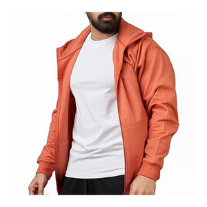 Winter Zipper Hoodie Unisex Thick Cotton Fleece Hooded Sweatshirt Full <b>Zip</b> Warm Casual Streetwear Apparel - Product Image 4