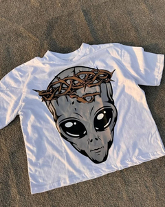 Camisetas Personalizadas Unisex 100% Algodón, Impresión Serigráfica, 250 GSM, Lavado Ácido, Efecto Desteñido, Tallas Grandes para Hombre, Impresión DTG - Product Image 4