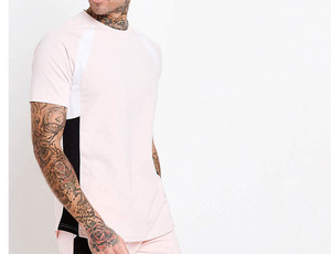 Hot Summer Season 250 Colored <b>Twin</b> <b>Set</b> With Custom Logo 2 Pieces T-shirt and Shorts for Adults Men's Summer Clothes Short <b>Set</b> - Product Image 4